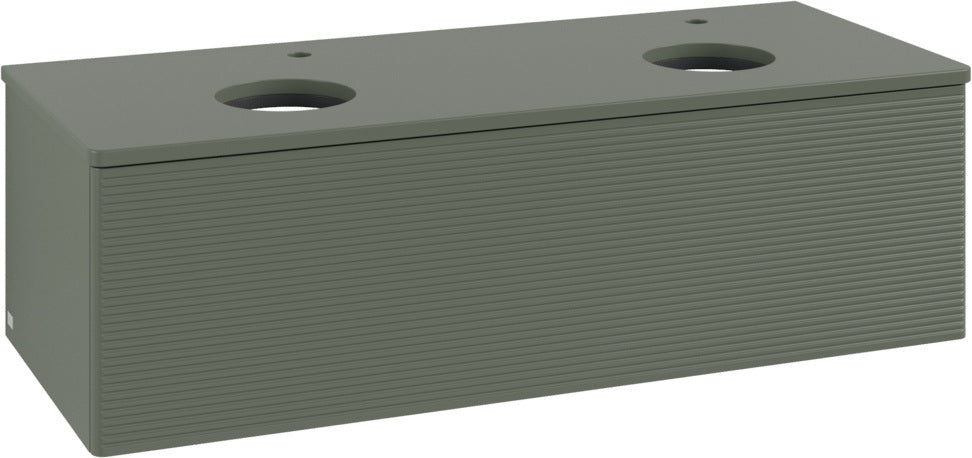 Villeroy & Boch Waschtischunterschrank Antao 1200 mm Anthracite Matt – 1 Auszug, Push-to-open