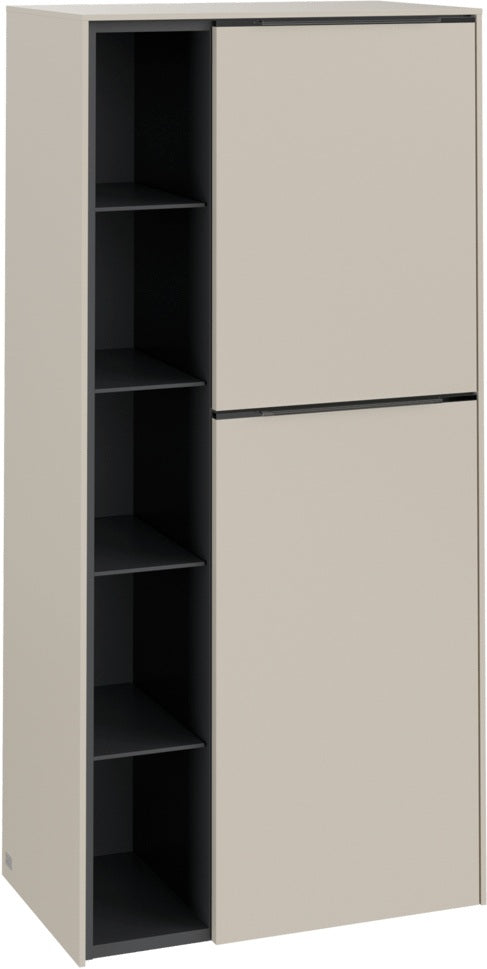 Villeroy & Boch Subway 3.0 Mittelschrank C59902 – 574 mm, Taupe, mit SoftClosing
