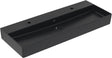 Villeroy & Boch Wandwaschbecken Memento 2.0 Pure Black CeramicPlus 1200 mm