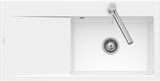 Villeroy & Boch Einbauspüle Subway Style 60 Weiß Alpin CeramicPlus 1000 mm