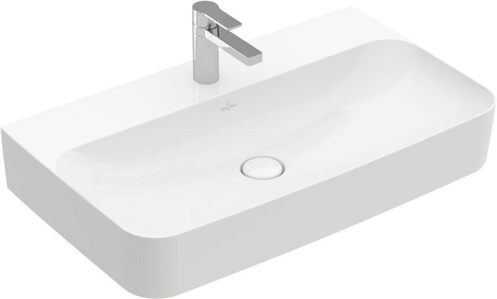 Villeroy & Boch Finion Wandwaschbecken 800 mm Weiß Alpin CeramicPlus