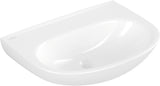 Villeroy & Boch Wandwaschbecken O.novo 600x460 mm Oval Weiß Alpin – ohne Hahnloch