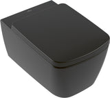 Villeroy & Boch Subway 3.0 Tiefspül-WC spülrandlos Pure Black CeramicPlus 370 mm