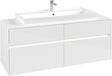 Villeroy & Boch Waschtischunterschrank Collaro C092 B0 1400 mm Glossy White