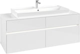 Villeroy & Boch Waschtischunterschrank Collaro C092 B0 1400 mm Glossy White