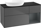 Villeroy & Boch Finion Waschtischunterschrank 1200 mm Glossy White Lacquer mit LED-Beleuchtung