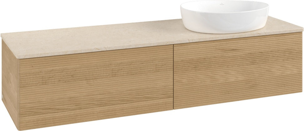 Villeroy & Boch Waschtischunterschrank Antao 1600 mm Warm Walnut mit SoftClosing