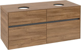 Villeroy & Boch Waschtischunterschrank Collaro C044 Kansas Oak 1200 mm mit 4 Auszügen