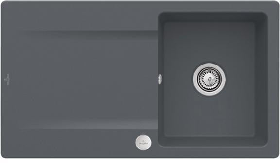 Villeroy & Boch Siluet 50 flat Flächenbündige Spüle 880x490mm Weiß Alpin CeramicPlus