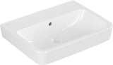 Villeroy & Boch O.novo Wandwaschbecken 600x460 mm eckig Weiß Alpin – ohne Hahnloch, mit Überlauf