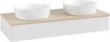 Villeroy & Boch Antao Waschtischunterschrank 1200 mm Glossy White Lacquer mit LED-Beleuchtung und SoftClosing