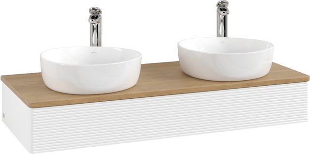 Villeroy & Boch Antao Waschbeckenunterschrank K13151 1200 mm White Matt Lacquer mit SoftClosing