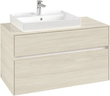 Villeroy & Boch Waschbeckenunterschrank Collaro C01700 1000 mm White Oak mit SoftClosing