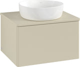 Villeroy & Boch Antao Waschbeckenunterschrank 600 mm Anthracite Matt Lacquer mit LED-Beleuchtung