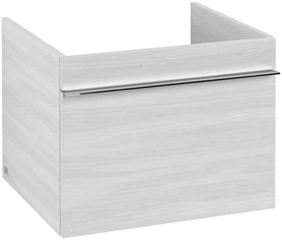 Villeroy & Boch Venticello Waschbeckenunterschrank 553 mm Glossy White – Wandhängend mit Auszug