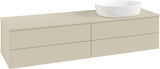 Villeroy & Boch Antao Waschtischunterschrank K27050 1600 mm Anthrazit Matt Lack mit 4 Auszügen