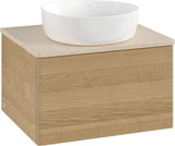 Villeroy & Boch Waschtischunterschrank Antao K29013 600 mm Warm Walnut mit Auszug und Push-to-Open