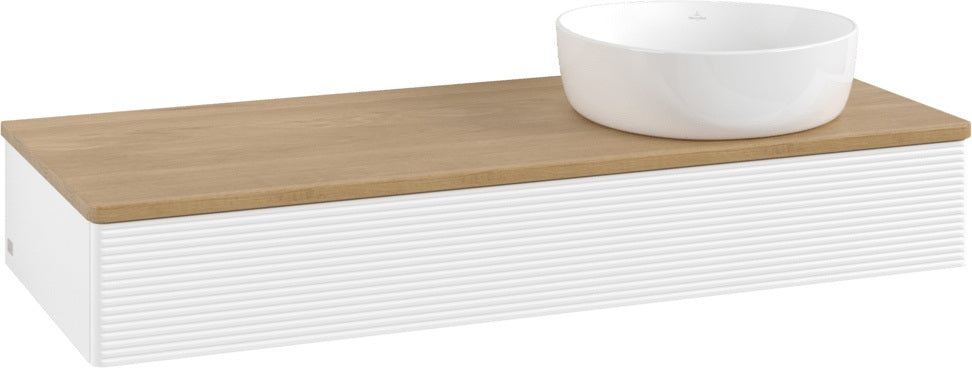Villeroy & Boch Waschtischunterschrank Antao K12111 1200 mm White Matt Lacquer mit Auszug