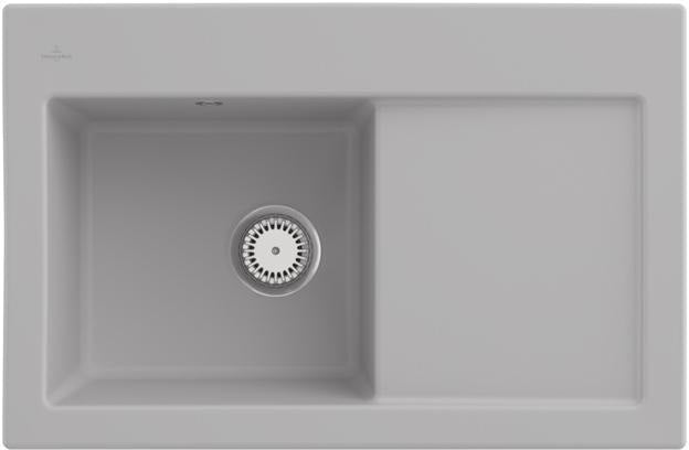 Villeroy & Boch Subway 45 Einbauspüle Keramik Ivory CeramicPlus 780x510 mm
