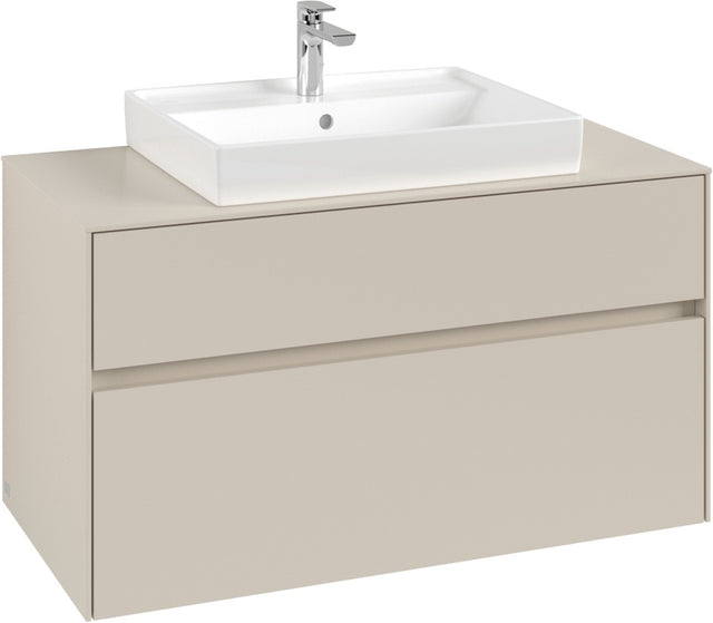 Villeroy & Boch Waschtischunterschrank Collaro C019 1000 mm Cashmere Grey mit SoftClosing