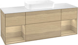 Villeroy & Boch Finion Waschtischunterschrank 1600 mm Glossy White Lacquer mit Beleuchtung