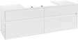 Villeroy & Boch Waschbeckenunterschrank Collaro C028 1600 mm Glossy White mit 4 Auszügen