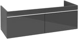 Villeroy & Boch Venticello Waschbeckenunterschrank 1253 mm Glossy White – 2 Auszüge, wandhängend