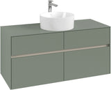 Villeroy & Boch Waschtischunterschrank Collaro C041 B0 1200 mm White Oak mit Beleuchtung