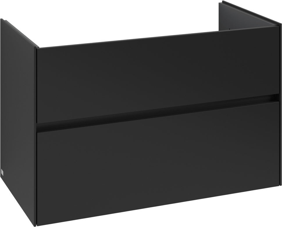 Villeroy & Boch Collaro Waschbeckenunterschrank 961 mm White Oak mit LED-Beleuchtung