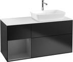 schwarz / Mitteldichte Faserplatte (MDF) / G801G K