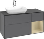 anthrazit / Mitteldichte Faserplatte (MDF) / keine Angabe