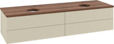 Villeroy & Boch Antao Waschtischunterschrank 1600 mm Anthracite Matt mit LED-Beleuchtung