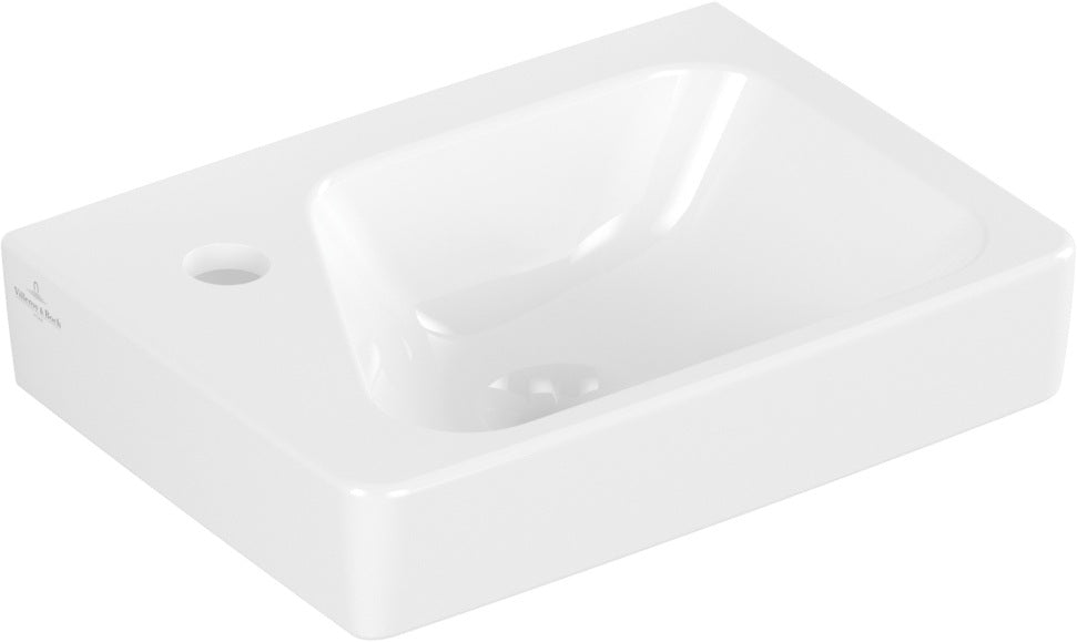 Villeroy & Boch Handwaschbecken Architectura 438536 360 x 260 mm Weiß Alpin Rechteckig mit Überlauf
