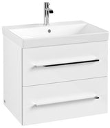 Villeroy & Boch Avento Waschtischunterschrank 630 mm Crystal Grey mit 2 Auszügen