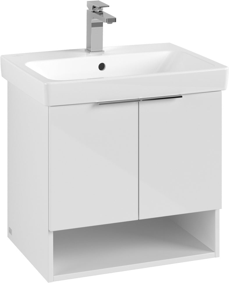 Villeroy & Boch Architectura Waschbeckenunterschrank B88900 550 mm White Matt – 2 Türen, SoftClosing