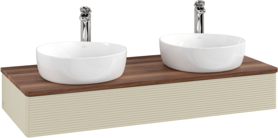 Villeroy & Boch Antao Waschtischunterschrank 1200 mm Anthracite Matt mit LED-Auszugsbeleuchtung