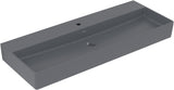 Villeroy & Boch Wandwaschbecken Memento 2.0 Graphite CeramicPlus 1200 mm – Matt, TitanCeram, Wandmontage