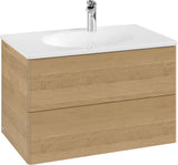 Villeroy & Boch Waschtischunterschrank Antao 788 mm Glossy White Lacquer mit Push-to-Open