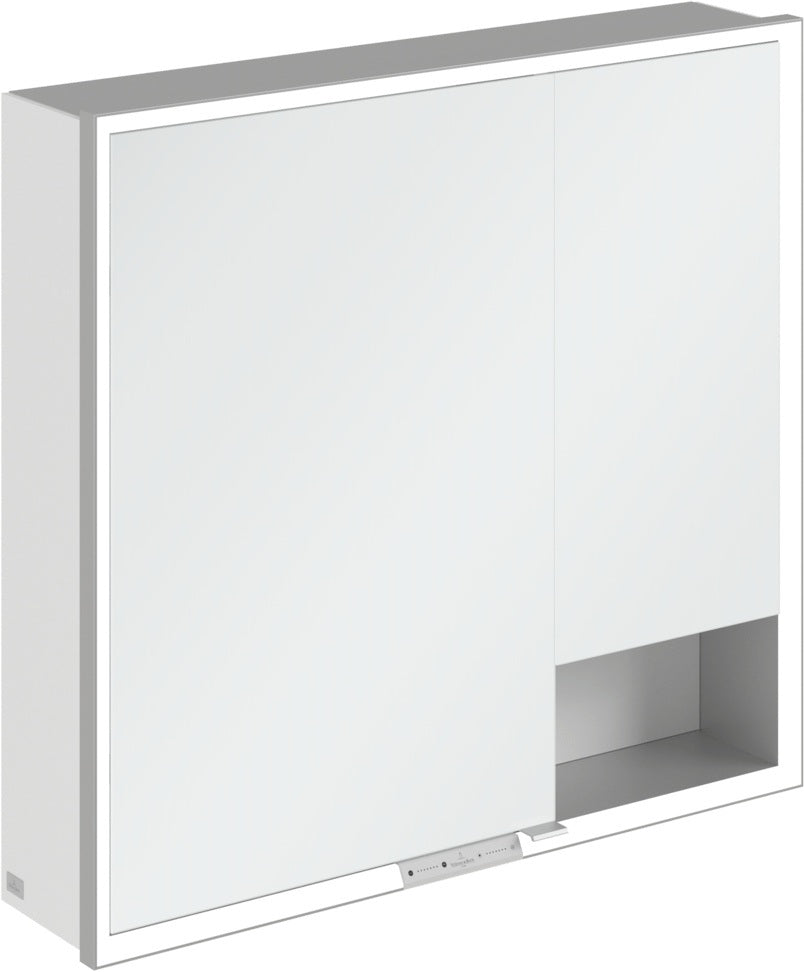 Villeroy & Boch My View+ Spiegelschrank A48180 800 mm Arizona Oak – LED, dimmbar, 2 Türen, IP44