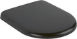 Villeroy & Boch WC-Sitz Skyla Oval Pure Black mit SoftClosing & QuickRelease