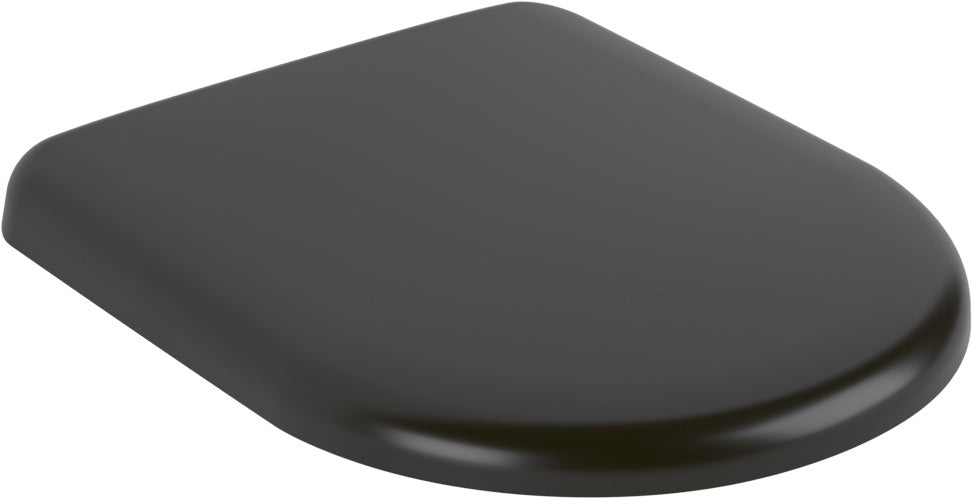 Villeroy & Boch WC-Sitz Skyla Oval Pure Black mit SoftClosing & QuickRelease