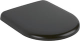 Villeroy & Boch WC-Sitz Skyla Oval Pure Black mit SoftClosing & QuickRelease
