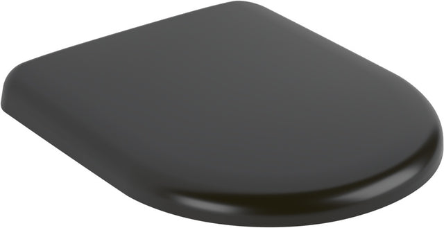 Villeroy & Boch WC-Sitz Skyla Oval Pure Black mit SoftClosing & QuickRelease