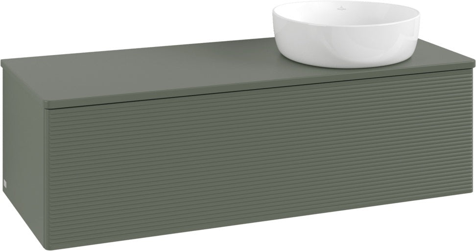 Villeroy & Boch Waschtischunterschrank Antao K34110 1200 mm Anthrazit Matt Lack