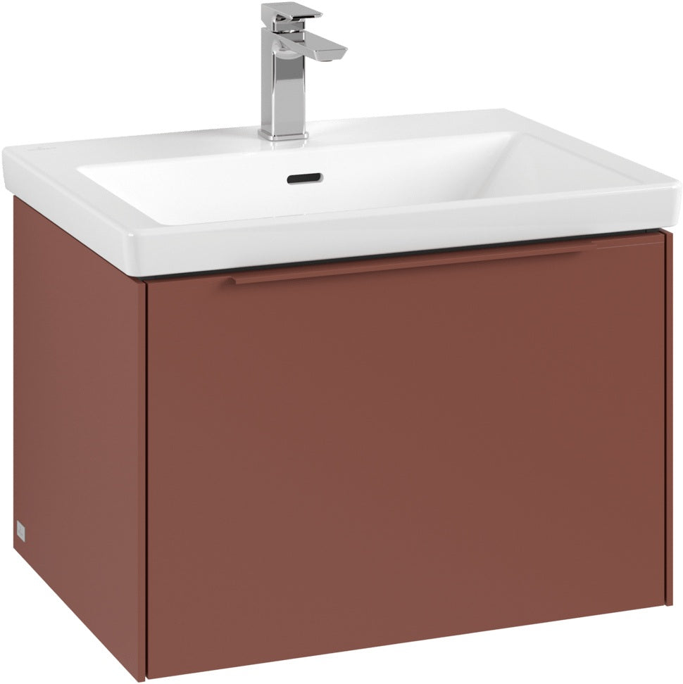 Villeroy & Boch Subway 3.0 Waschtischunterschrank C57500, 622 mm, Brilliant White, mit SoftClosing-Auszug