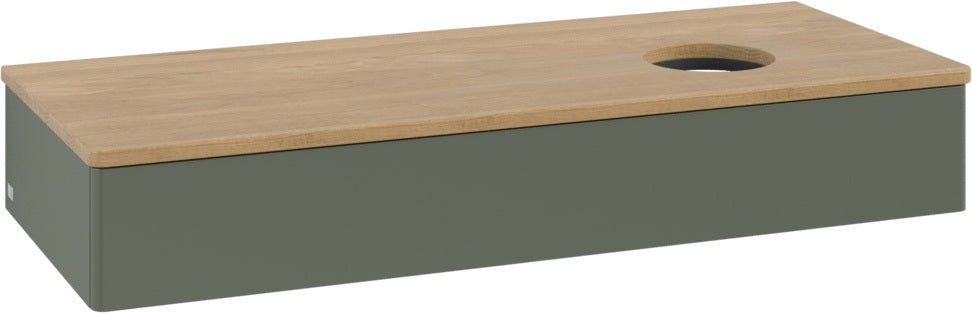 Villeroy & Boch Waschtischunterschrank Antao 1200 mm Anthrazit Matt mit LED-Auszugsbeleuchtung