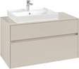 Villeroy & Boch Waschtischunterschrank Collaro C017 B0 1000 mm Cashmere Grey mit Beleuchtung