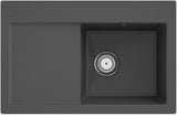 Villeroy & Boch Subway 45 Flat Einbauspüle Graphite CeramicPlus 745x475mm