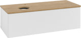 Villeroy & Boch Waschtischunterschrank Antao 1200 mm Glossy White mit LED-Beleuchtung