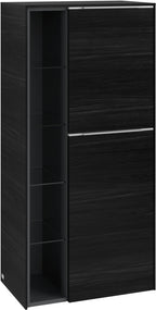 C59900 574x 1200x346mm Eckig Black Oak